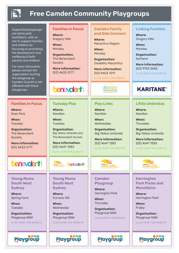 Camden Playgroups 2024 A4 v3
